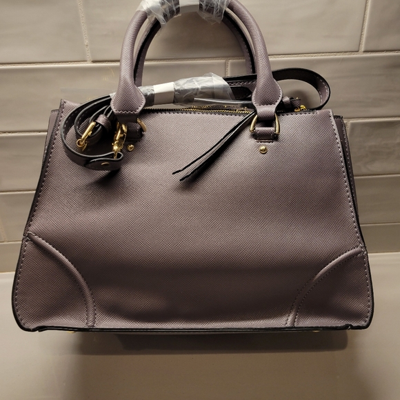 London Fog Gray Purse, Handbag, nwt - Picture 2 of 8